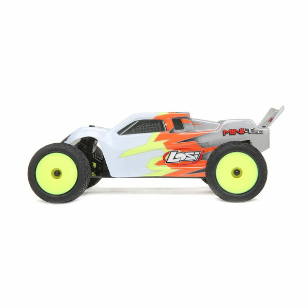 Losi LOS01015t3 1/18 Mini-T 2.0 2wd Stadium Truck RTR, Grey/white