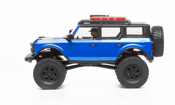 Axial 1/24 SCX24 2021 Ford Bronco 4WD Truck Brushed RTR, BLUE