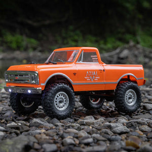 Axial 1/24 SCX24 1967 Chevrolet C10 4WD Brushed Truck RTR, Orange