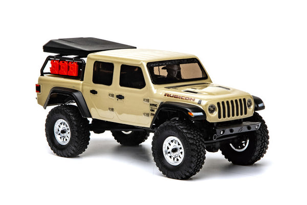 Axial 1/24 SCX24 Jeep Gladiator 4WD Rock Crawler RTR, Beige # AXI00005V2T3