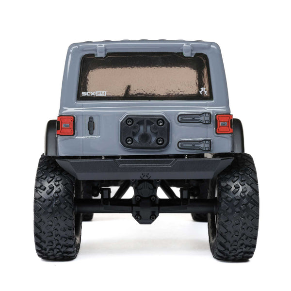 Axial 1/24 SCX24 Jeep Wrangler JLU 4X4 Rock Crawler Brushed RTR, Gray # AXI00002V3T3