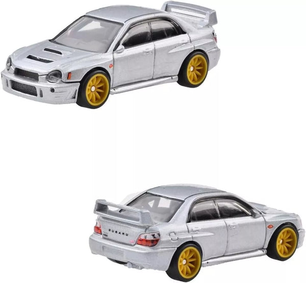 Hot Wheels Premium Car Culture 2-Pack Subaru Impreza WRX and '16 Subaru WRX STI