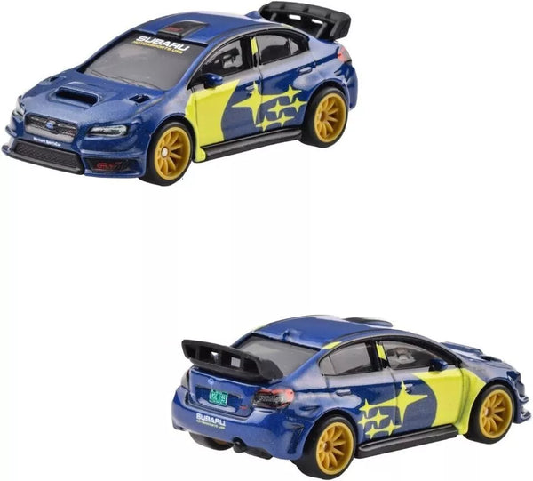 Hot Wheels Premium Car Culture 2-Pack Subaru Impreza WRX and '16 Subaru WRX STI