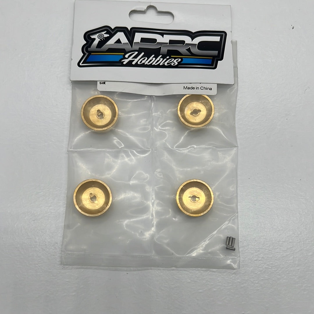 Axial Scx24 4mm Brass wheel counterweight 4pcs