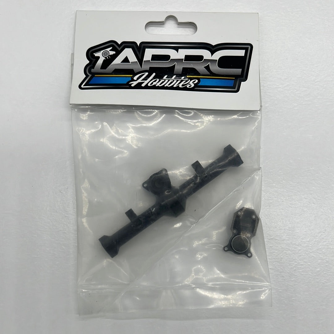 Axial Scx24 Aluminum Alloy Rear Axle Housing Black with cover